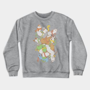 It takes 8 to tangle Crewneck Sweatshirt